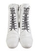 Miu Miu Leather Combat Boots