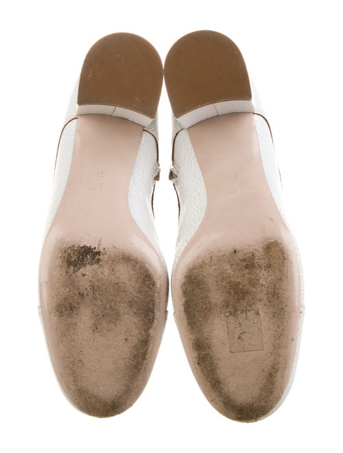 Miu Miu Leather Combat Boots