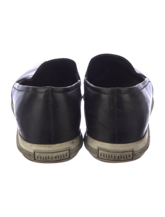 Miu Miu Leather Sneakers