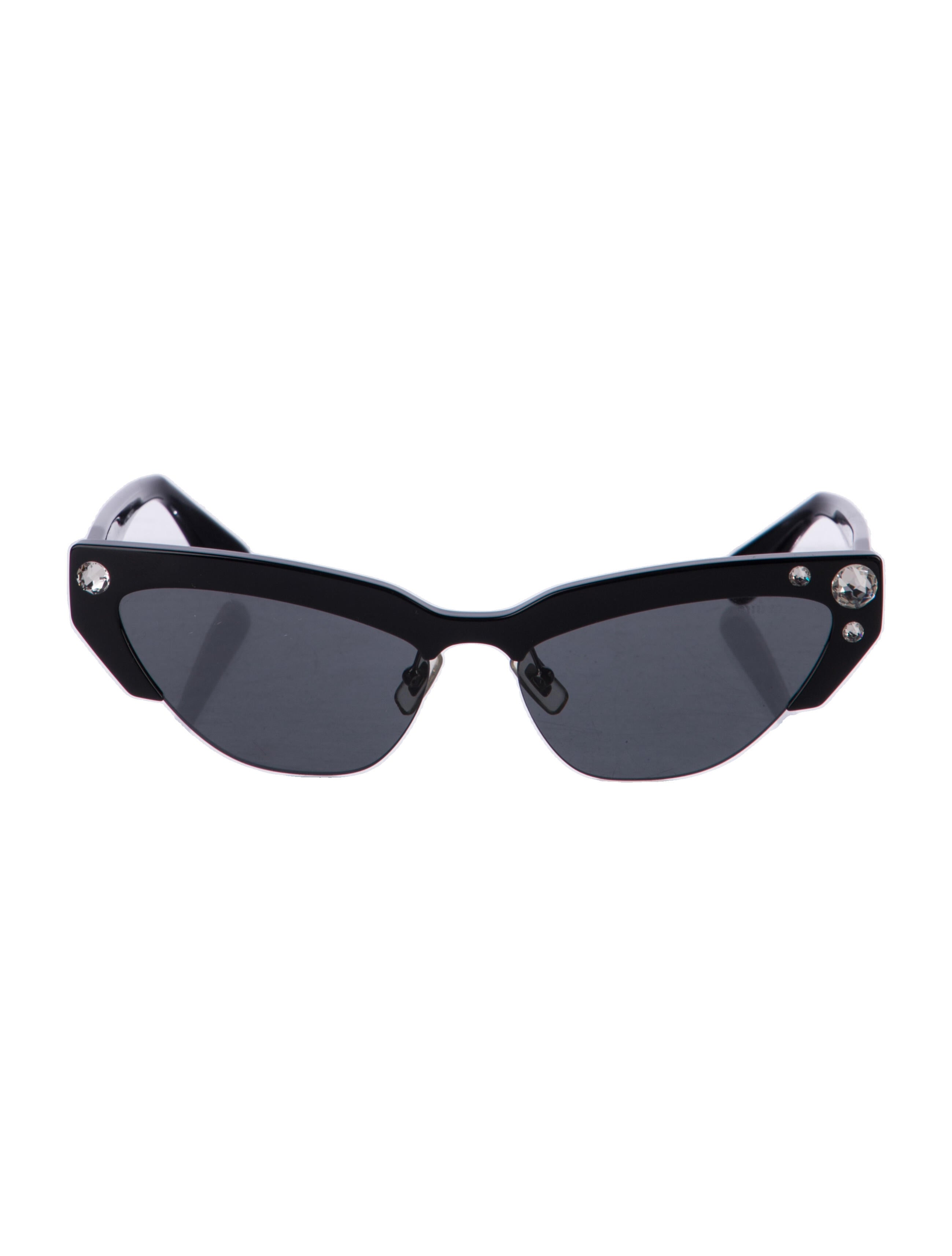 Miu Miu Cat-Eye Tinted Sunglasses