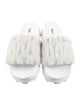 Miu Miu Shearling Slides