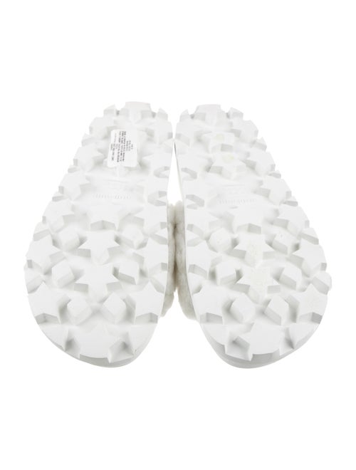 Miu Miu Shearling Slides