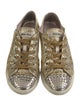 Miu Miu Glitter Printed Sneakers
