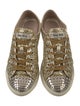 Miu Miu Glitter Printed Sneakers