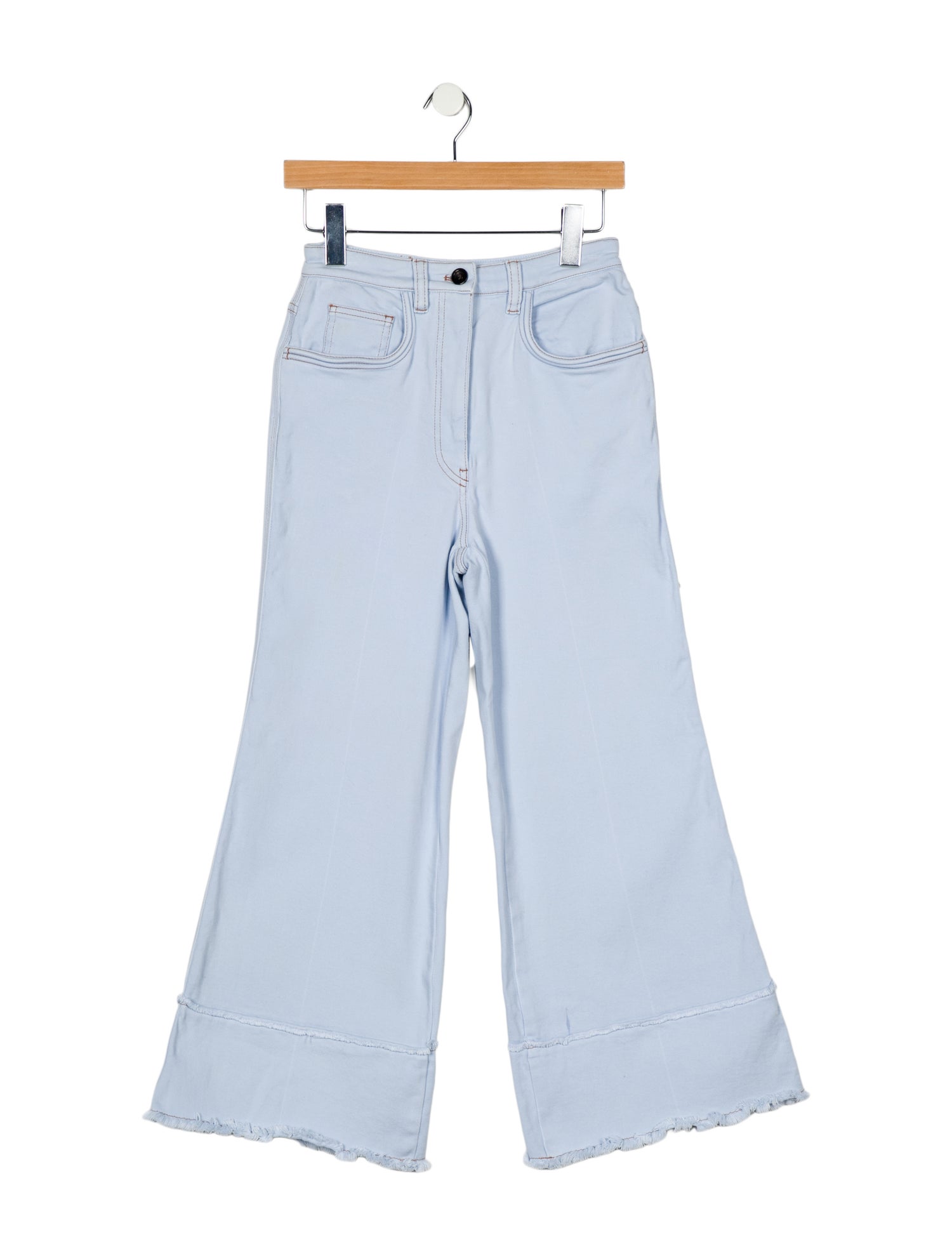 Miu Miu 2017 Wide Leg Jeans