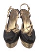 Miu Miu Satin Slingback Sandals