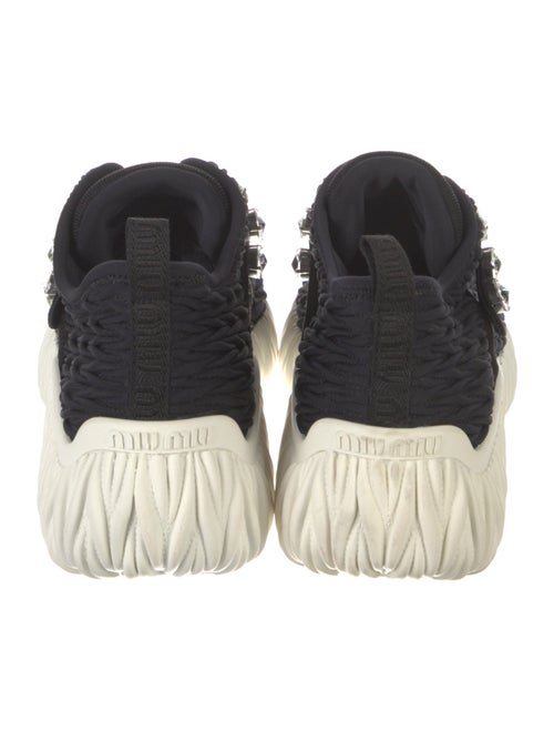 Miu Miu Crystal Embellishments Sneakers