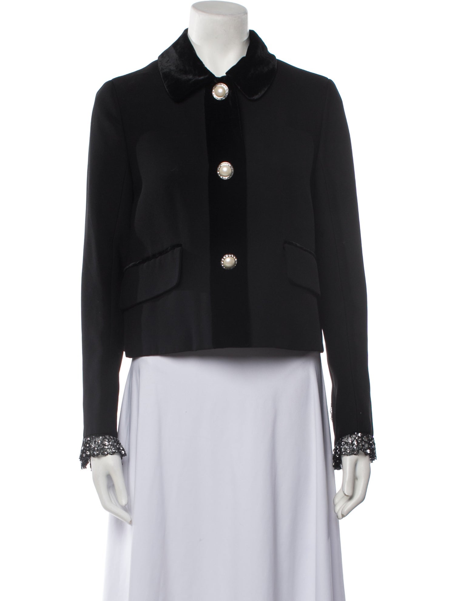 Miu Miu 2018 Virgin Wool Evening Jacket