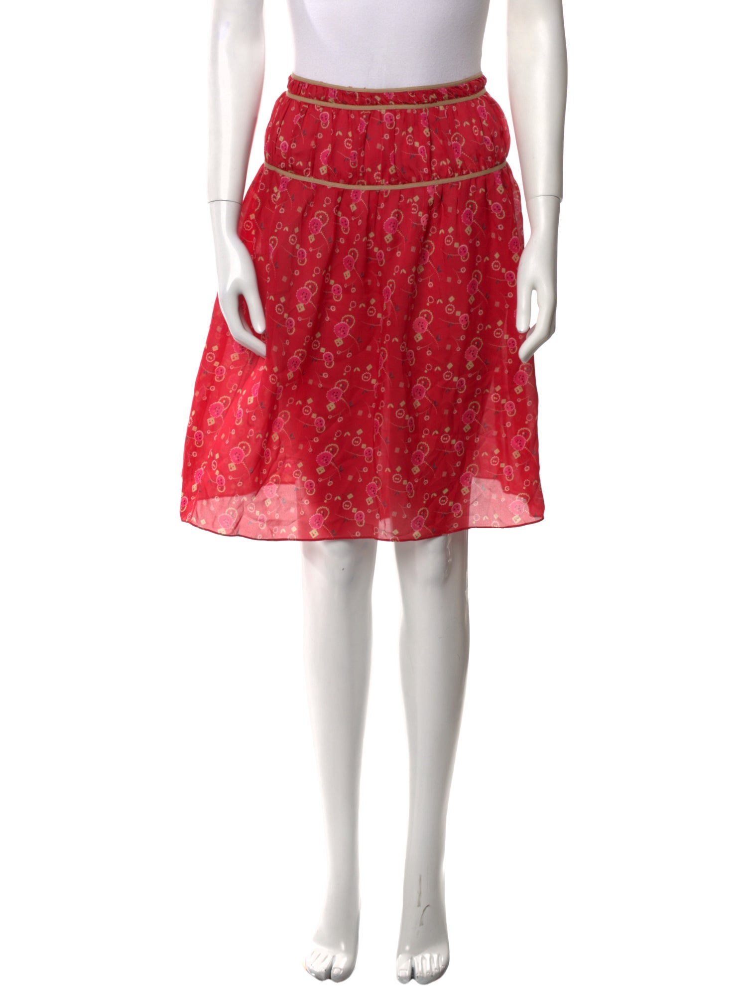 Miu Miu Vintage Knee-Length Skirt