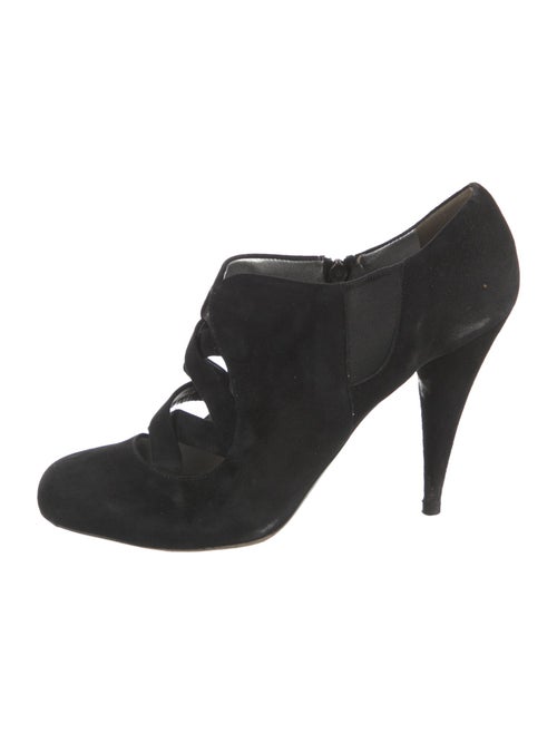 Miu Miu Suede Tassel Accents Pumps