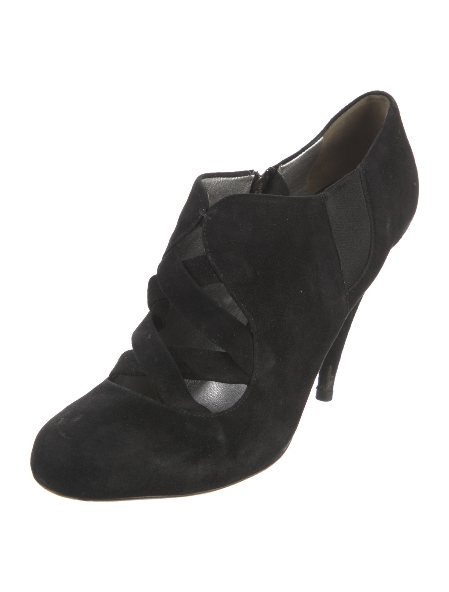 Miu Miu Suede Tassel Accents Pumps