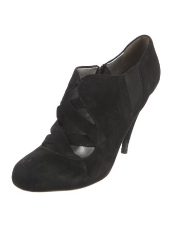 Miu Miu Suede Tassel Accents Pumps