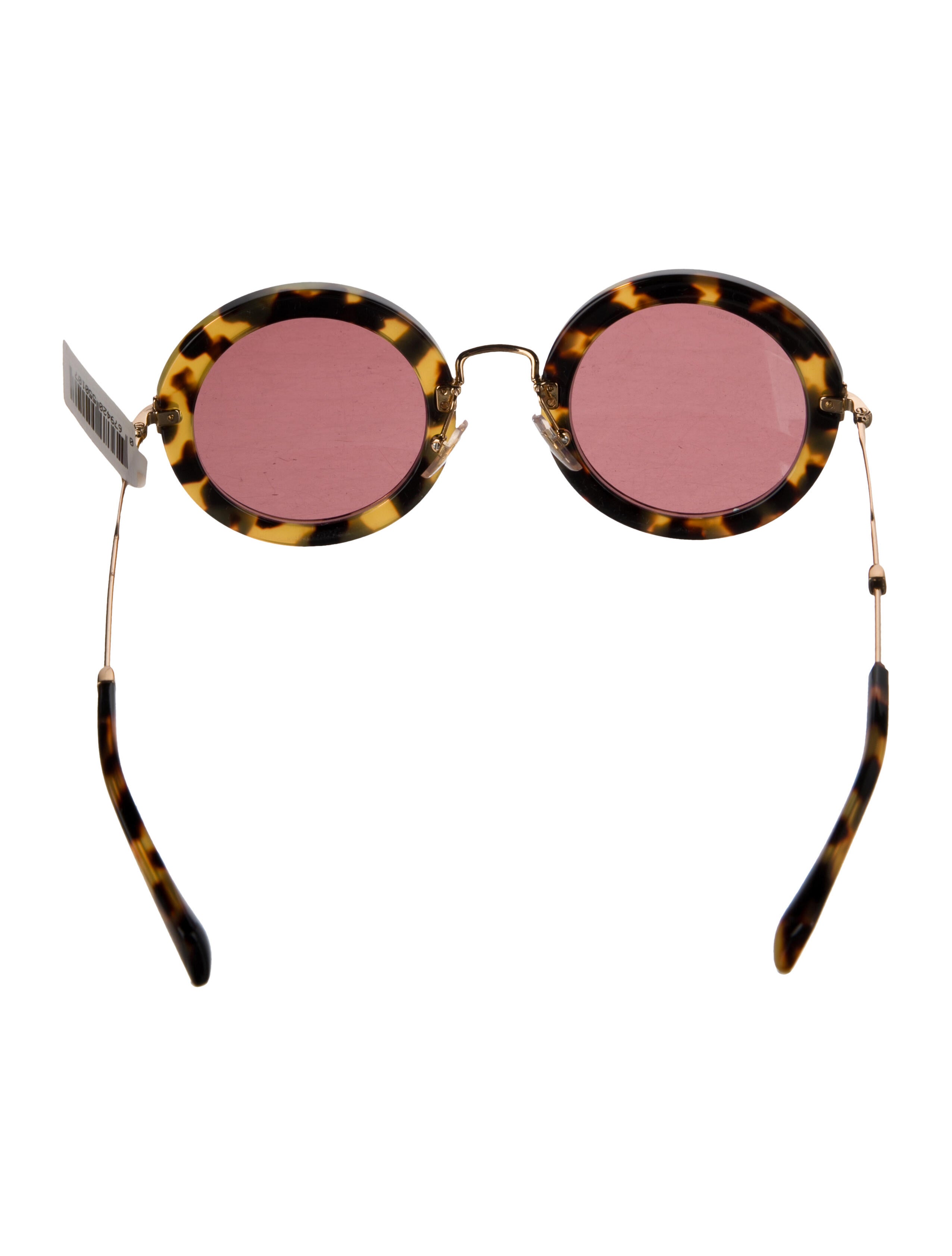 Miu Miu Oversize Tinted Sunglasses