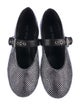 Miu Miu Crystal Embellishments Mary Jane Flats