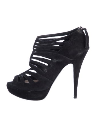 Miu Miu Suede Gladiator Sandals