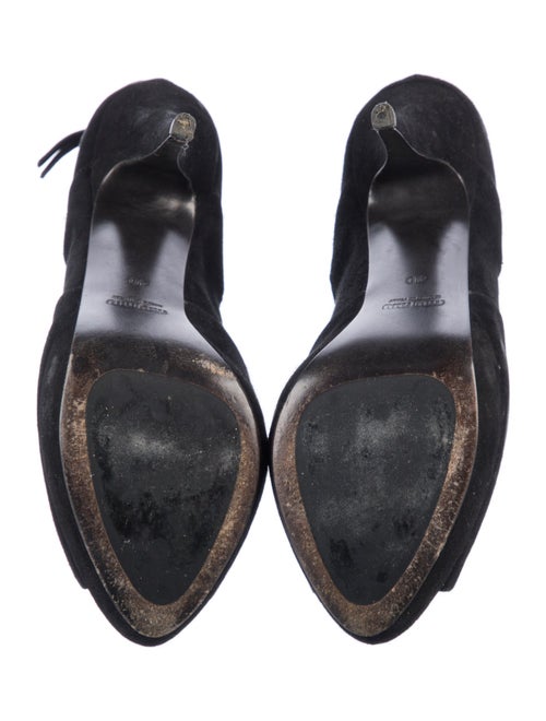 Miu Miu Suede Gladiator Sandals