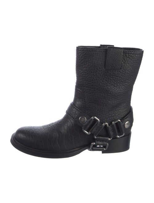 Miu Miu Leather Moto Boots