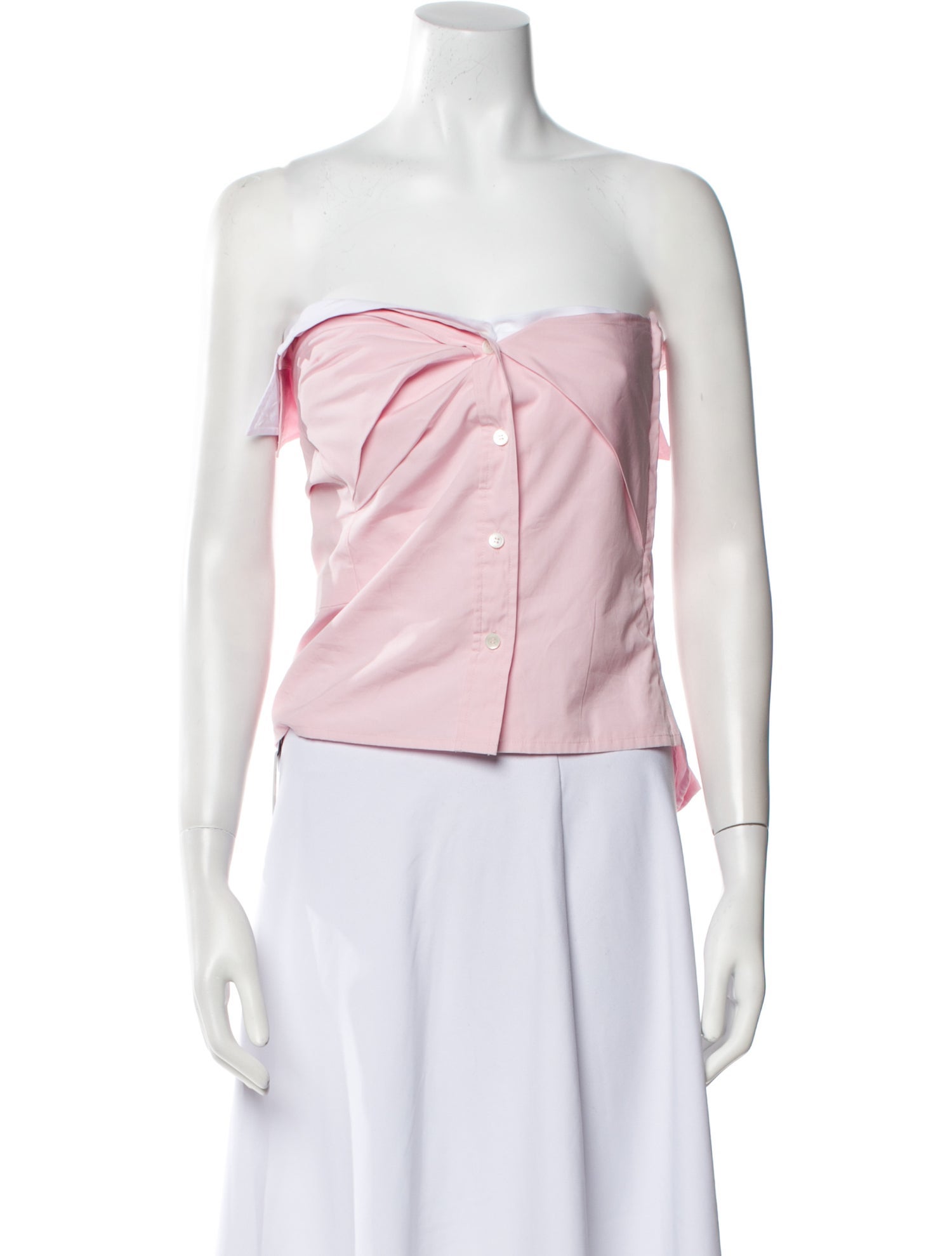 Miu Miu 2024 Strapless Crop Top w/ Tags