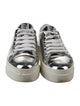 Miu Miu Patent Leather Crystal Embellishments Sneakers