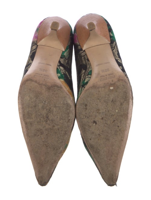 Miu Miu Floral Print Pumps
