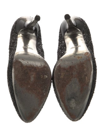 Miu Miu Glitter Printed Pumps