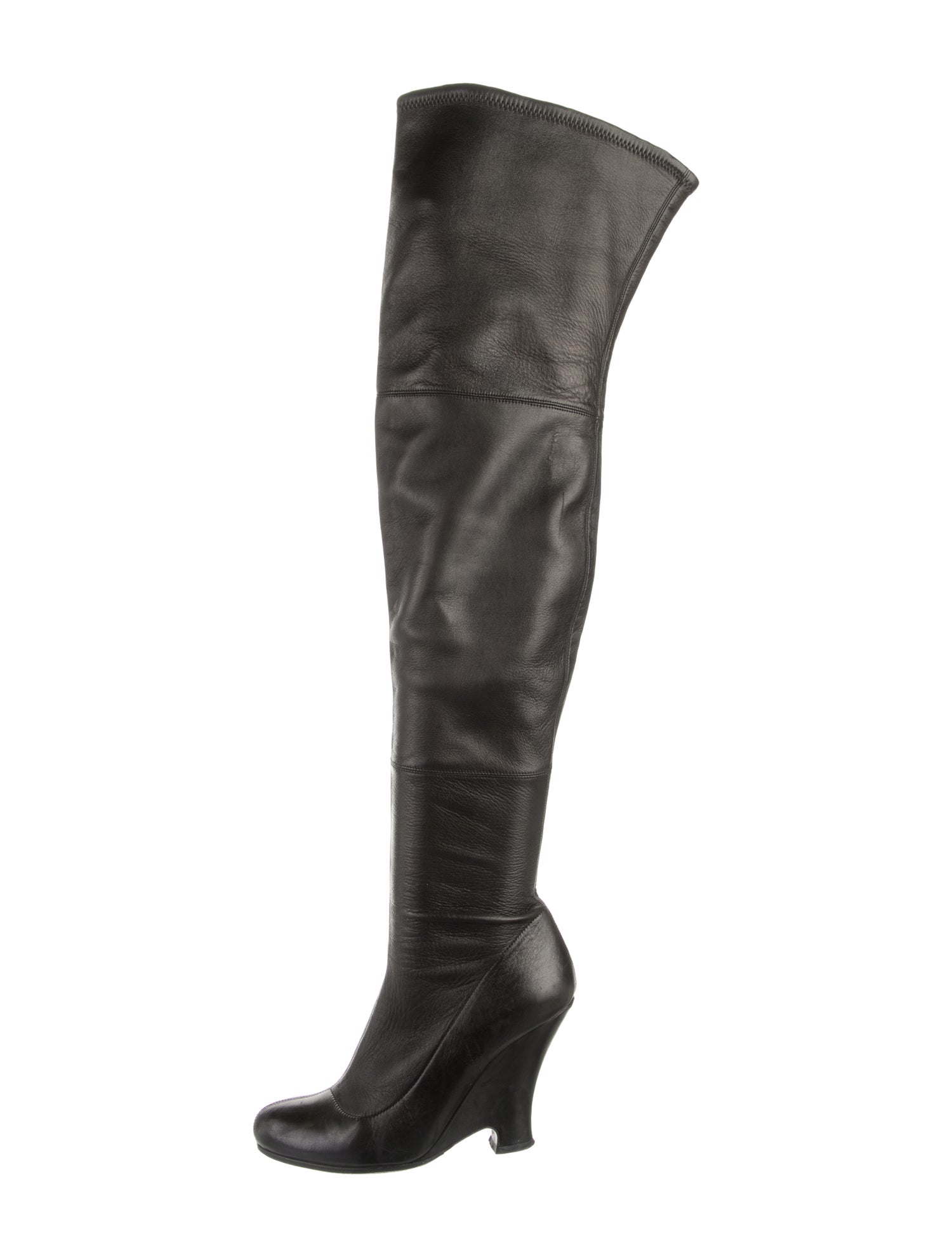 Miu Miu Leather Boots