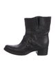 Miu Miu Leather Moto Boots