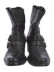 Miu Miu Leather Moto Boots