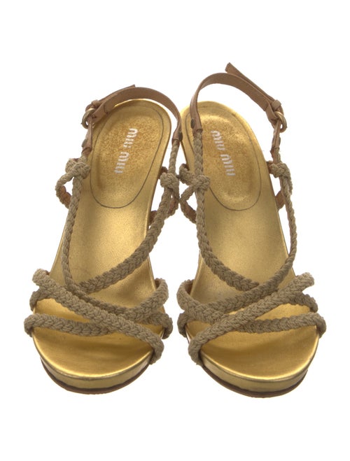 Miu Miu Slingback Sandals