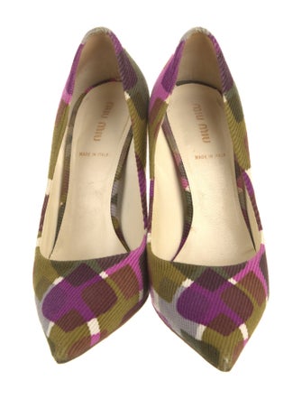 Miu Miu Printed Pumps