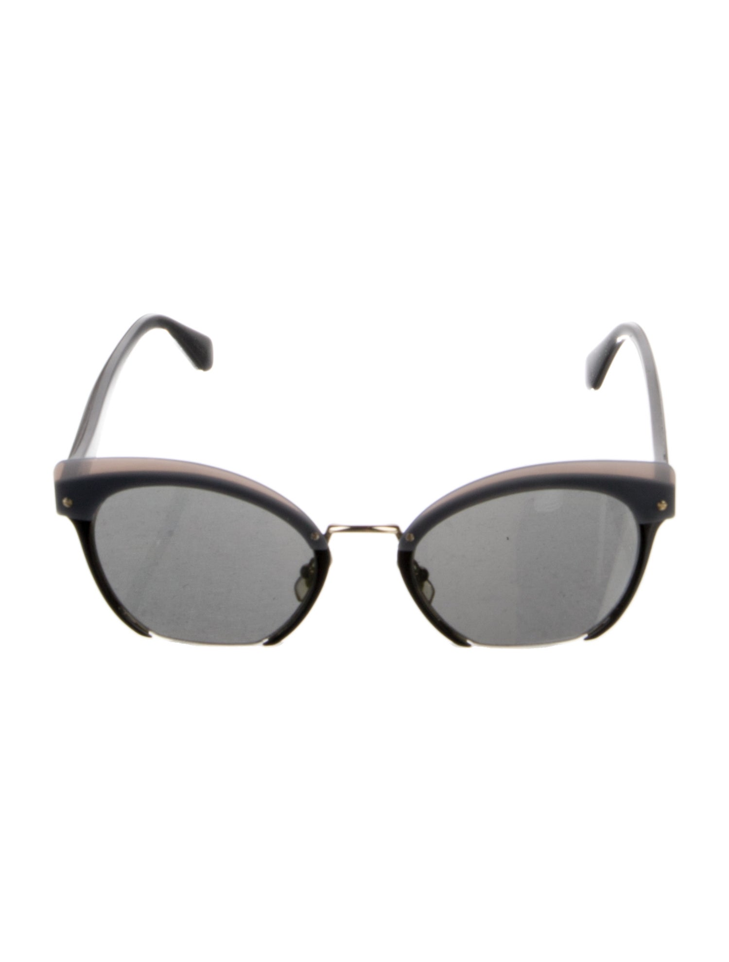 Miu Miu Cat-Eye Mirrored Sunglasses