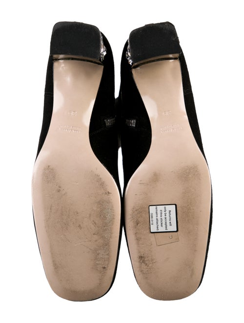 Miu Miu Suede Crystal Embellishments Boots