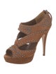 Miu Miu Leather Studded Accents Pumps