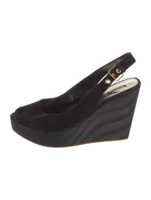 Miu Miu Suede Slingback Sandals