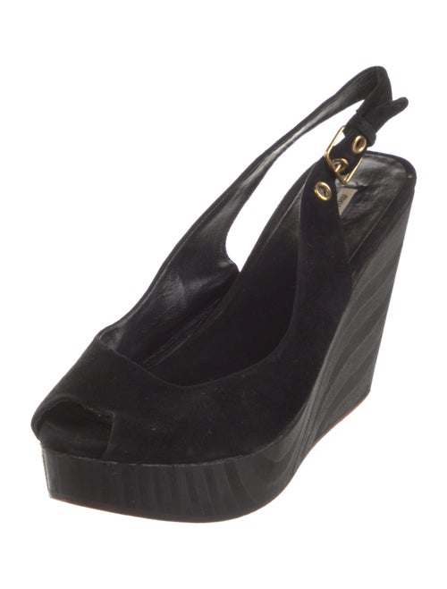 Miu Miu Suede Slingback Sandals