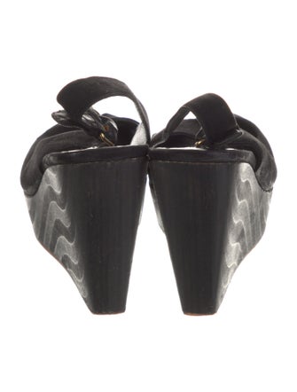 Miu Miu Suede Slingback Sandals