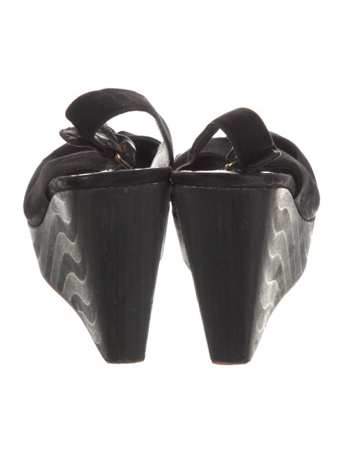 Miu Miu Suede Slingback Sandals