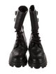 Miu Miu Leather Combat Boots