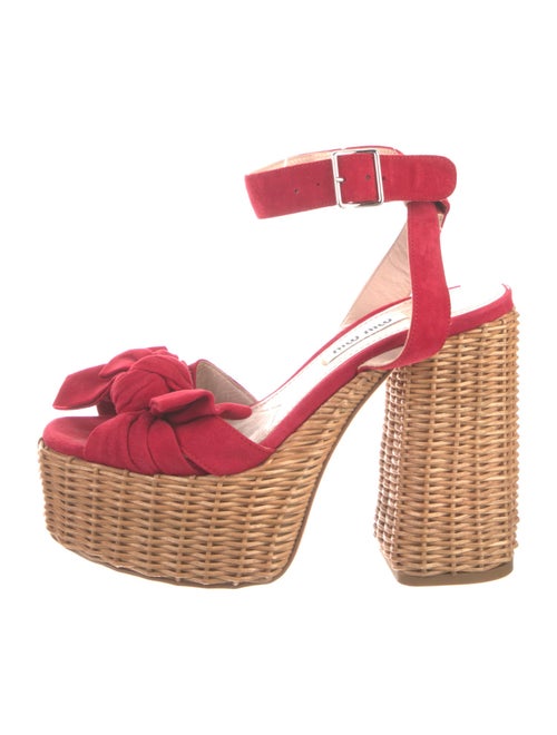 Miu Miu Suede Espadrilles