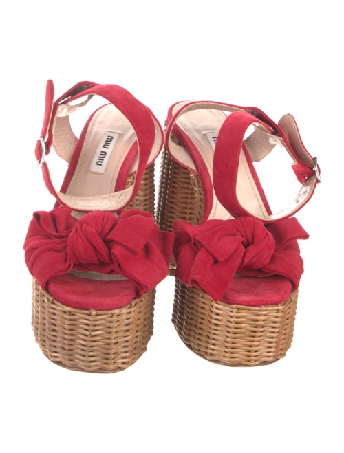 Miu Miu Suede Espadrilles