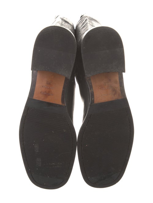 Miu Miu Leather Riding Boots