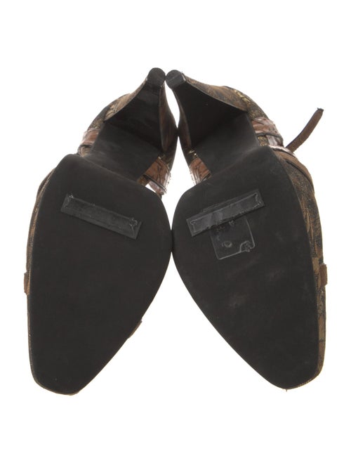 Miu Miu Printed D'Orsay Pumps