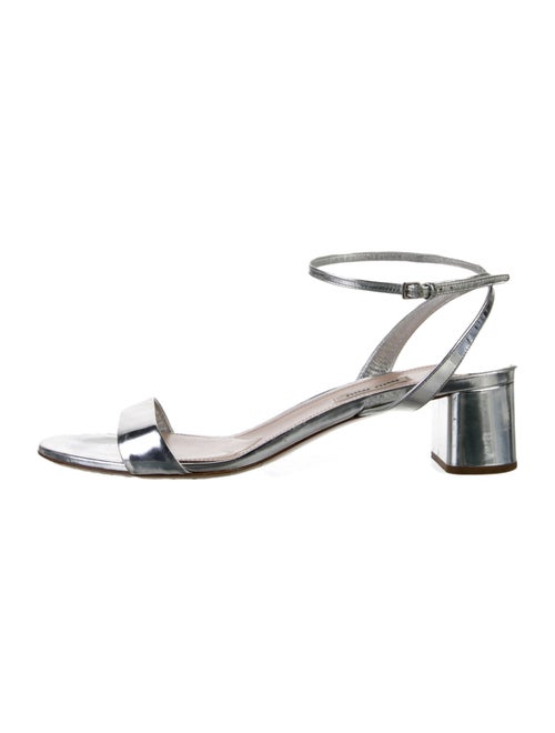 Miu Miu Leather Sandals
