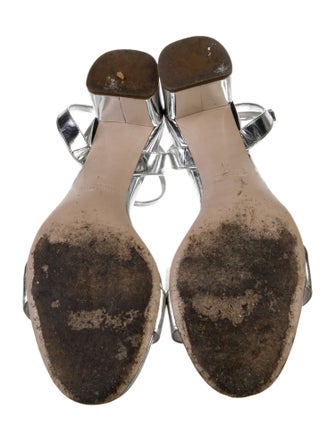 Miu Miu Leather Sandals