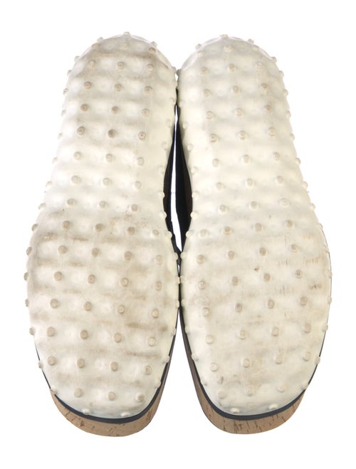 Miu Miu Colorblock Pattern Espadrille Sneakers