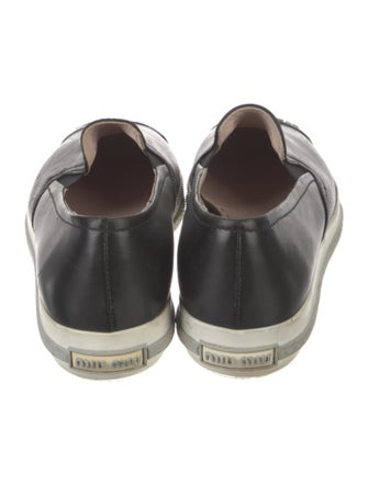 Miu Miu Leather Sneakers