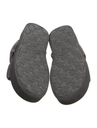 Miu Miu Leather Slingback Sandals