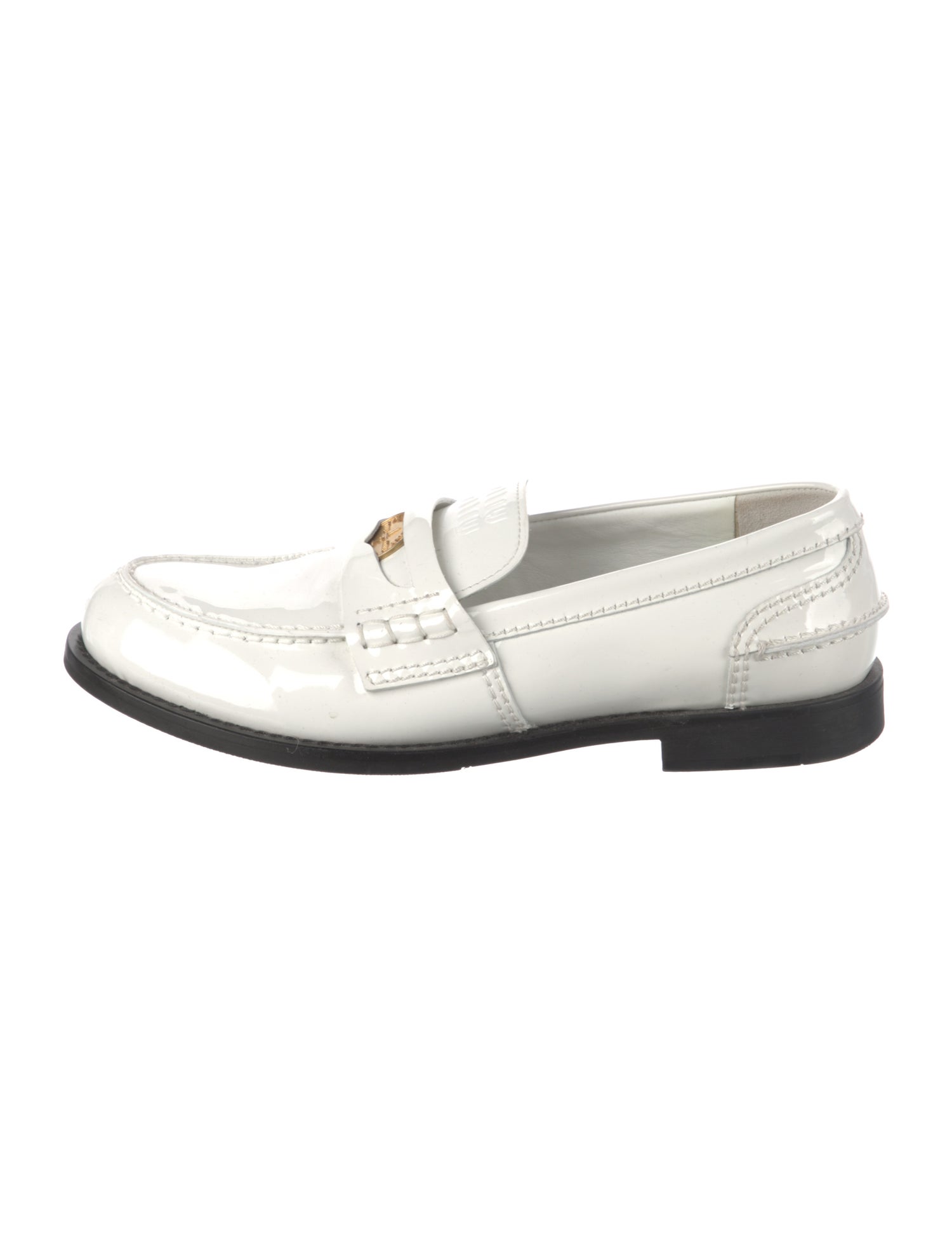 Miu Miu Patent Leather Loafers