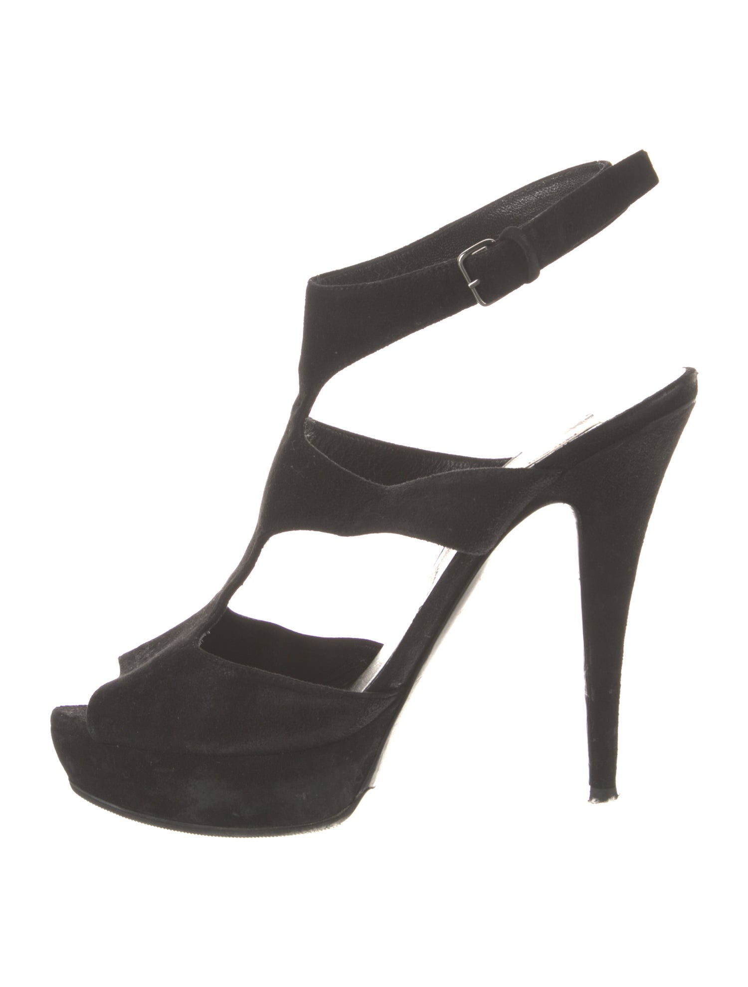 Miu Miu Suede Slingback Sandals