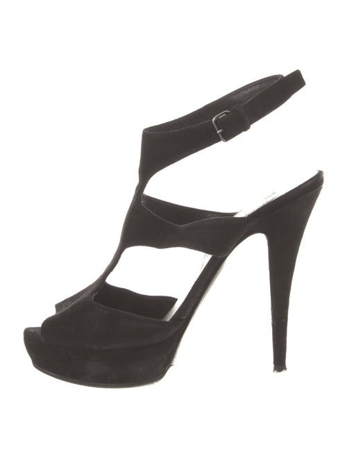 Miu Miu Suede Slingback Sandals